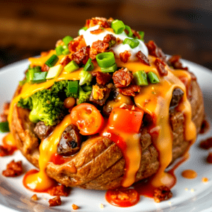 Loaded Potato - BBQ Beef