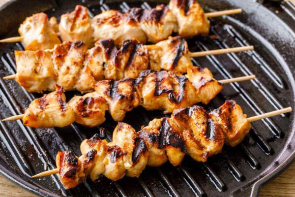 Chicken Skewers Teriyaki (3 Piece)